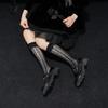 White lace calf stockings stockings women's summer lolita lolita stack socks mid tube socks jk stockings