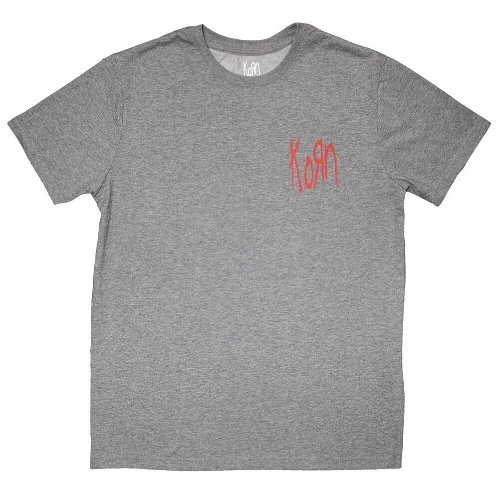 Korn Mini Red Logo T-Shirt Grey New M