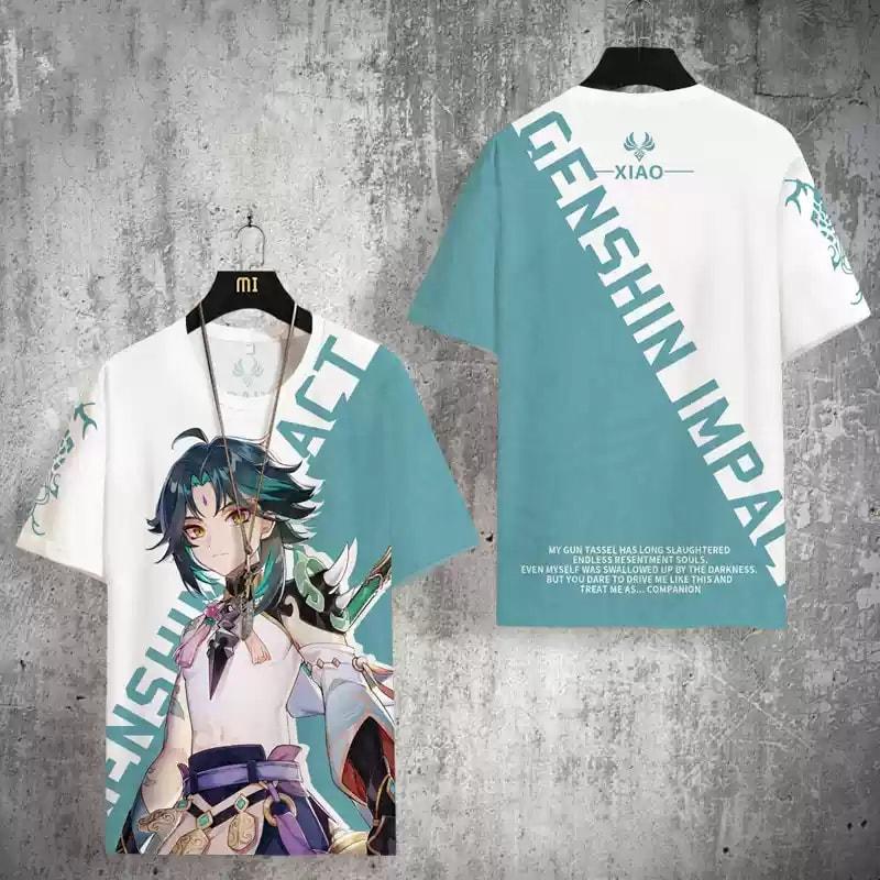 3D Printed T Shirts Men/Women Anime Tee Casual Harajuku O-Neck Short Sleeve Top Clothing