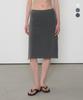 Jeonggamseutyudio Dying Washing Banding Skirt_3 Color