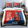 Retro Soda Bottle Charm. Bedding Sets Duvet Covers Pillowcases(1* Duvet Cover 2* Pillowcases Without Duvet Insert)