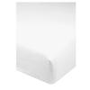 Drap housse 160 x 200 cm Cocon blanc
