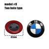 1Pc 82mm 74mm car Front Hood Emblem rear boot trunk logo For BMW M G20 G32 G11 X3 X5 X4 X6 X7 G30 G12 F40 F30 X1 Accessories QU3