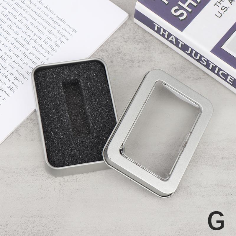 

Жестяная U-диск Маленькая квадратная коробка Значок Подарок Металлическая упаковочная коробка U-диск Большая квадратная коробка Окно U-диск Маленькая железная коробка