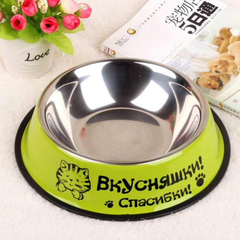 Stainless Steel Pet Dog Bowl Food Storage Container Dog Food Bowl Water Bottle Pet Bowl Feeder Dish For Small Large Dogs Cats