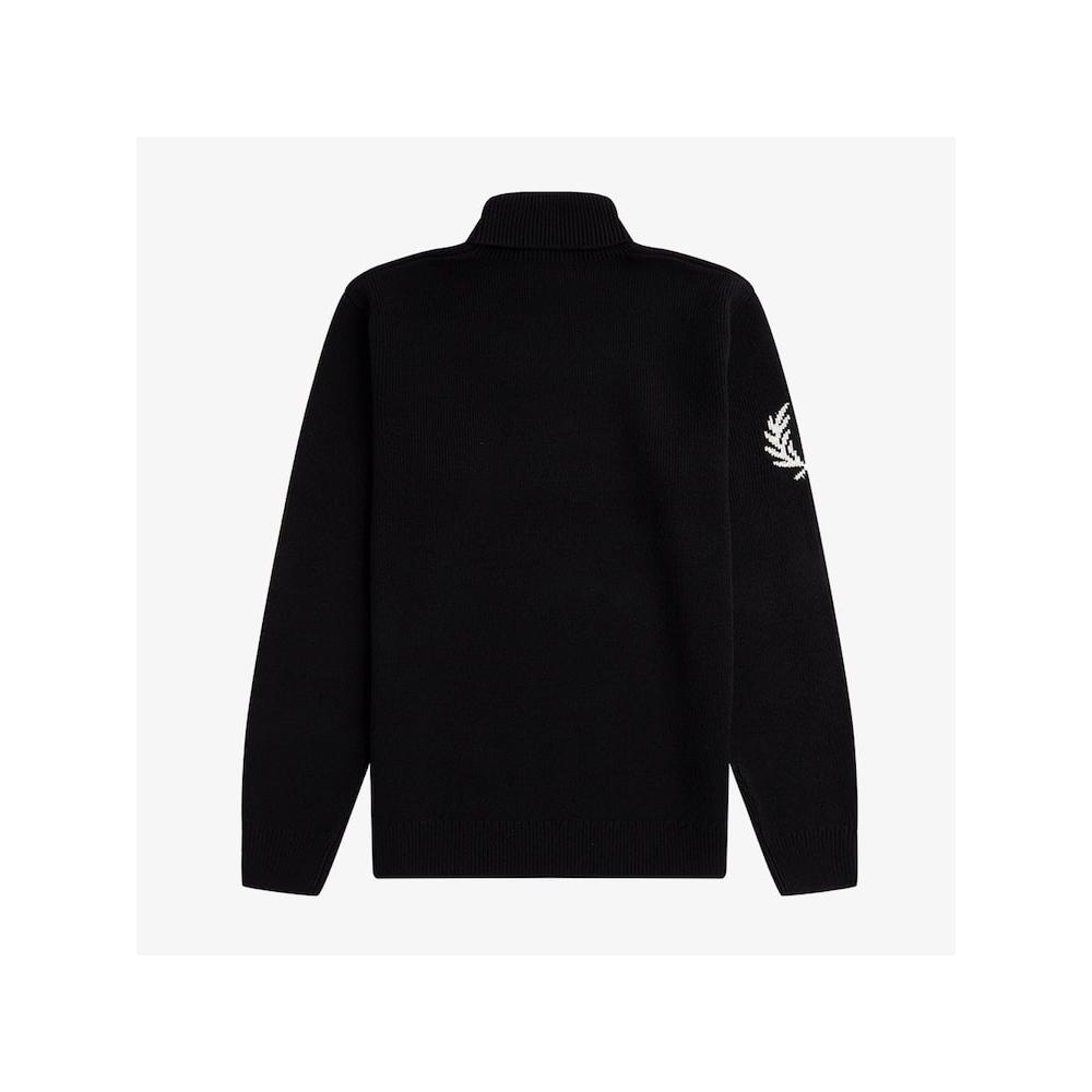 Fred Perry [headquarterS Genuine] Fred Perry [Sharp] Laurel S Roll Neck Knit  102  Afpm2336544 102 qzgAfpm2336544 102