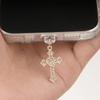 Dust Plug Charm  Ladies Charge Port Plug For Phone Type C Dust Protection Cap Phone Pendant