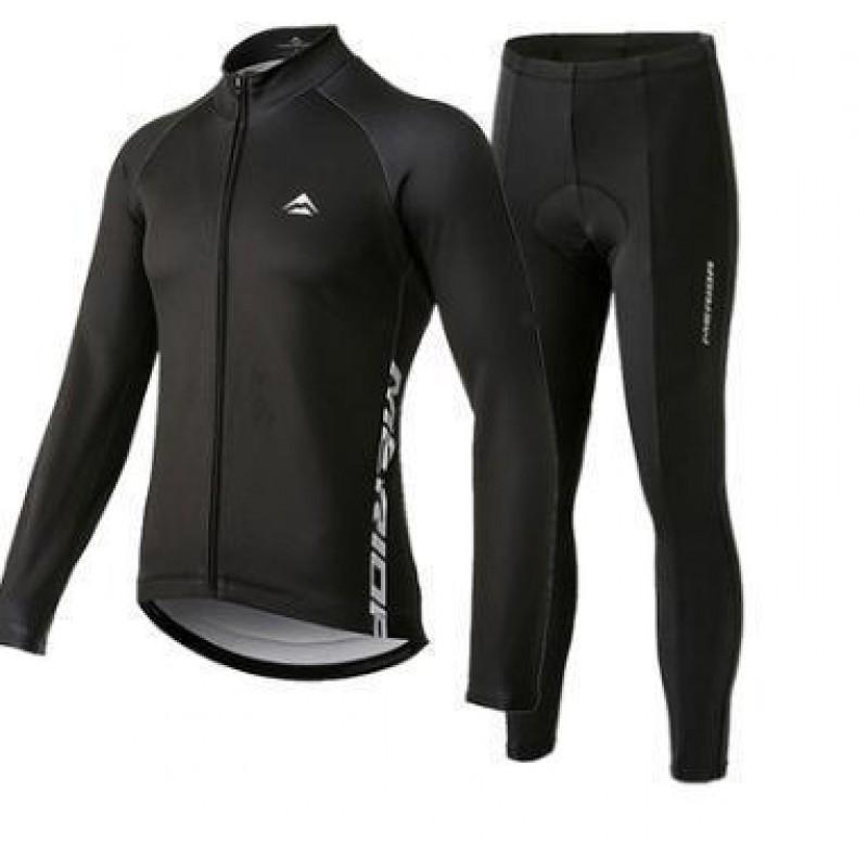 Long Sleeve Cycling Jersey Set Road