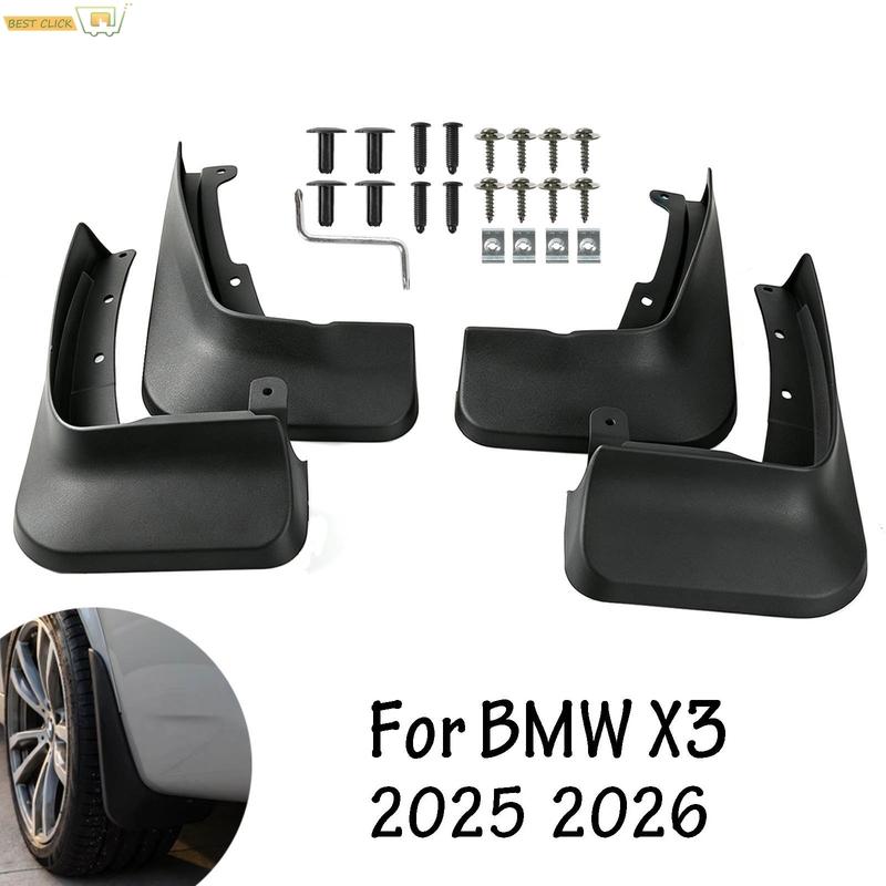 4Pcs Front and Rear Mud Flaps