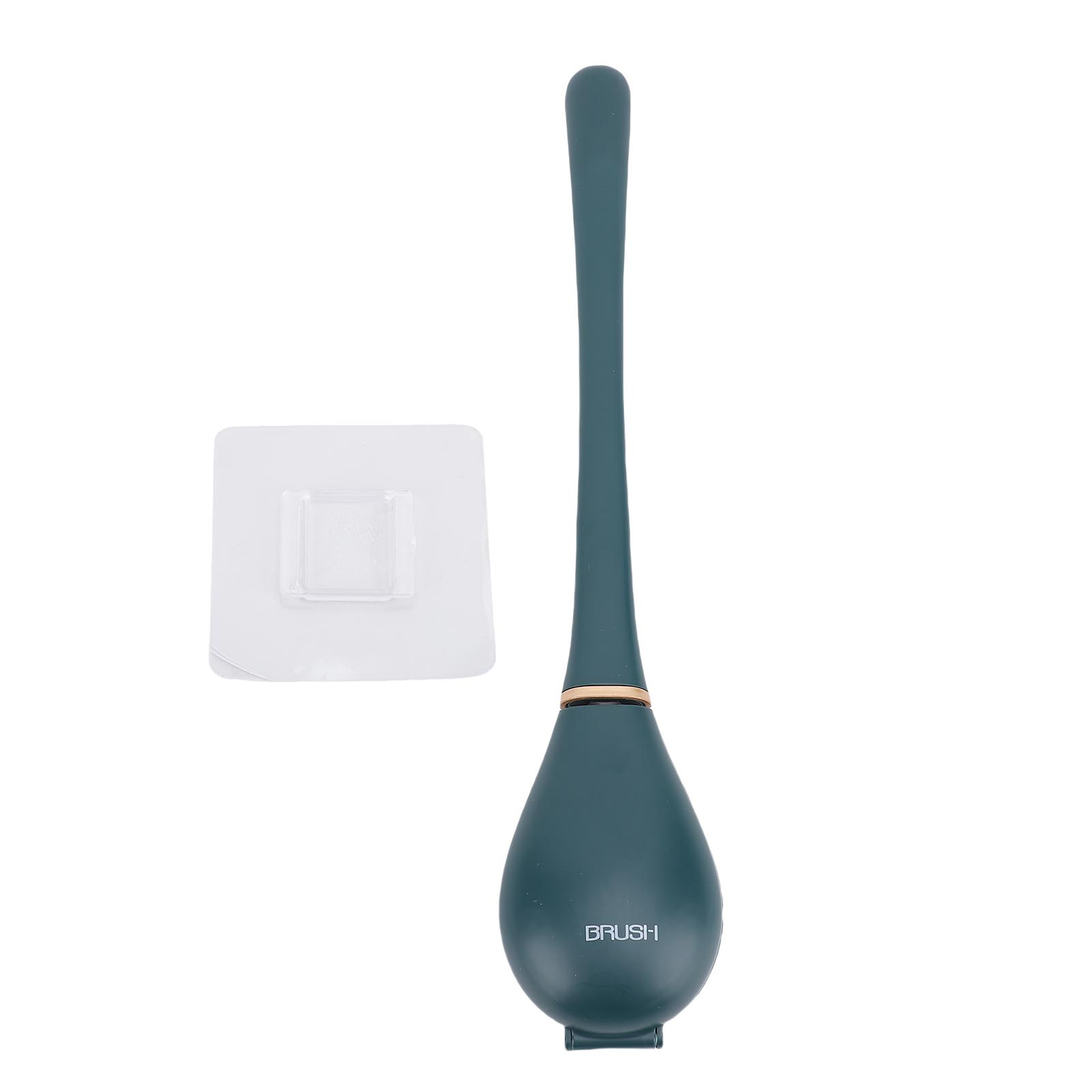 

Настенный набор туалетной щетки и держателя для ванной комнаты, туалетная щетка для чистки с мягкой щетиной из ТПР, белый синий