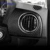 Real Hard Carbon Fiber Sticker For Fiat 500 2008-2025 Abarth 595 695 2012-2025 2025 2025 RHD Car Driver Side Air Outlet Panel