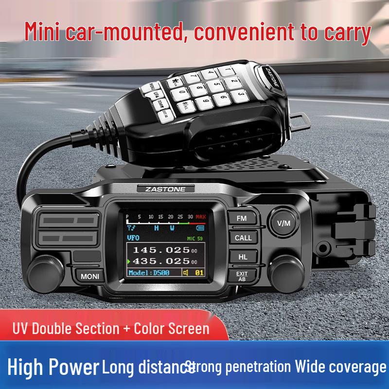 Radio Mobile Mini Dual Band UV ZASTONE D500 25W (Versione NC)