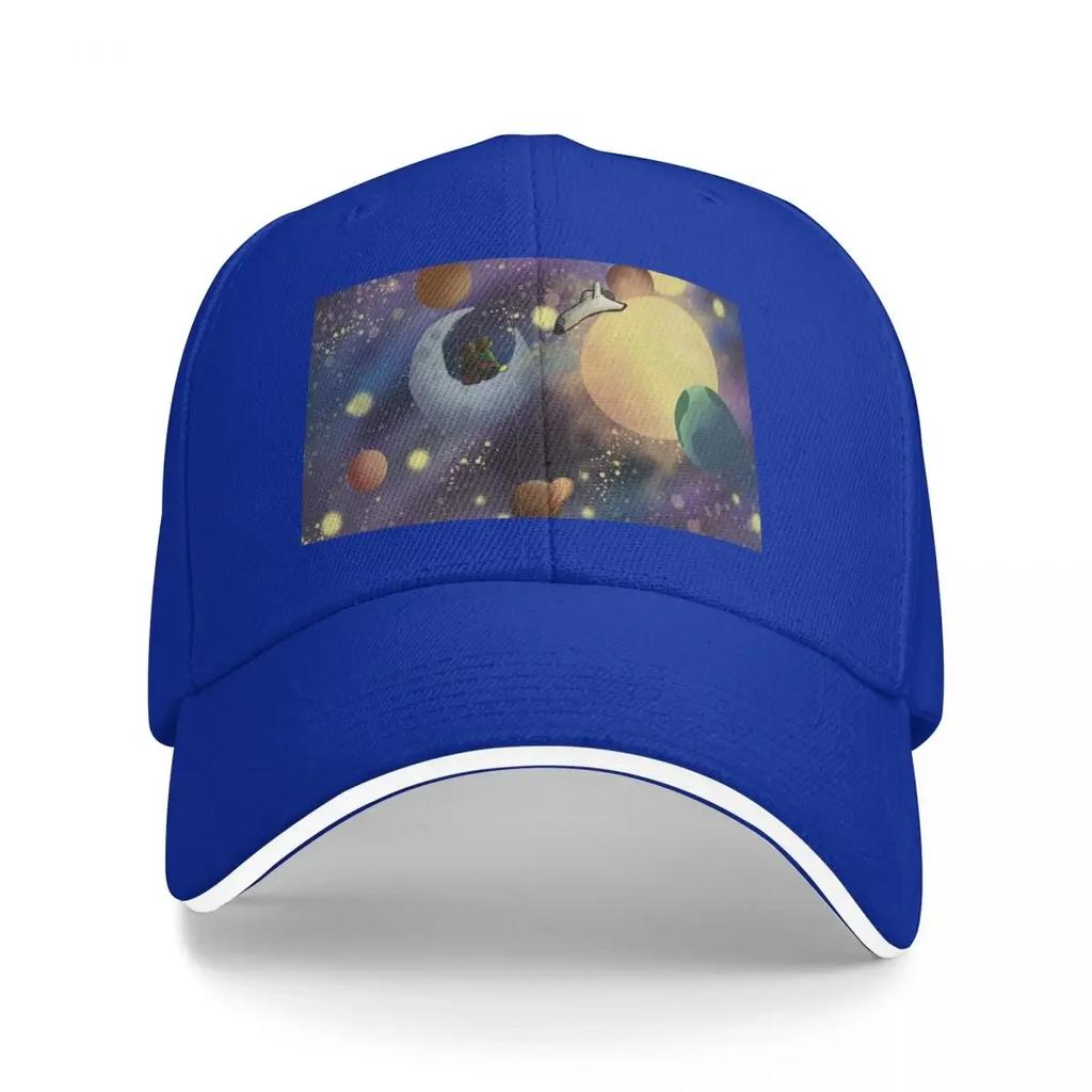 Stargazing couple Baseball Cap Fashion Beach Kids Hat Woman Hats Mens