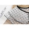 Polka Dots Fake Collar Shawl Wrap Girls Floral Lace Necklace Lapel Blouse Tops False Collars Dress Lapel Detachable Collar Shawl