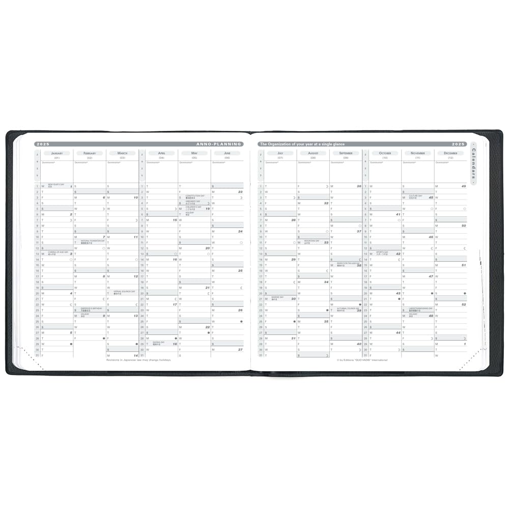 Quo Vadis Executive 4/Club Diary (Starting April 2025) (Weekly Vertical, Square Size, 16x16cm), Sky Blue (qv66202sb)