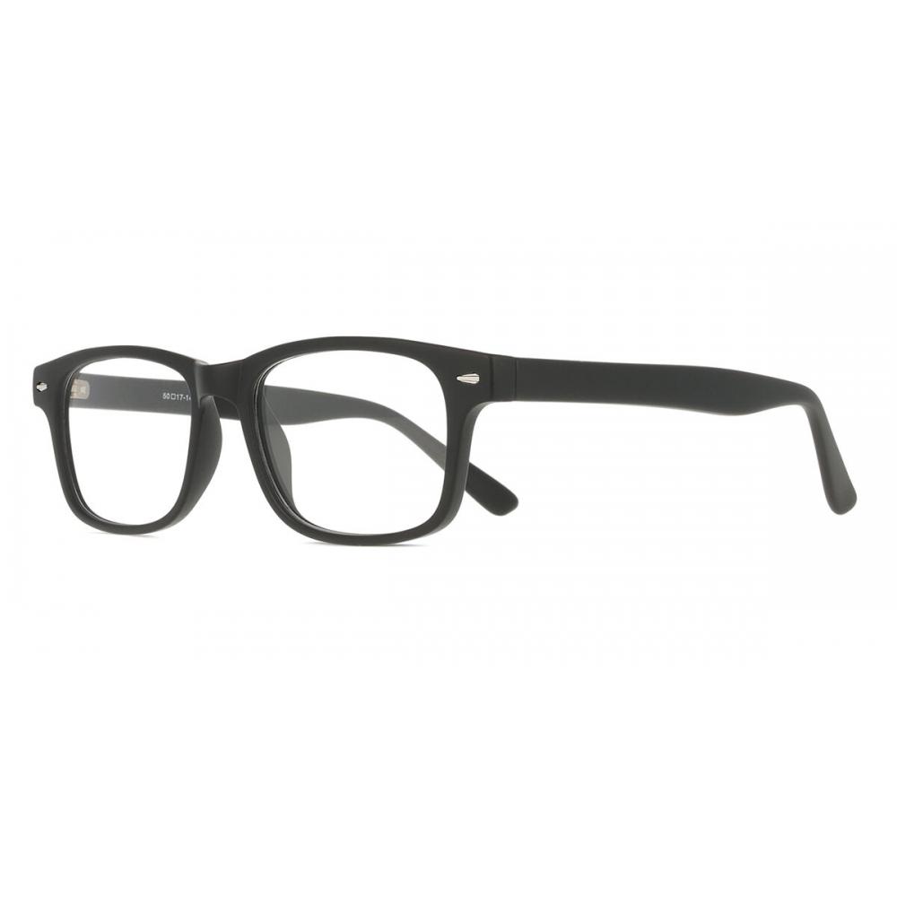 Full Rim Rectangle Black Smartbuy Collection Quinn Cp156 Fashion Unisex Eyeglasses