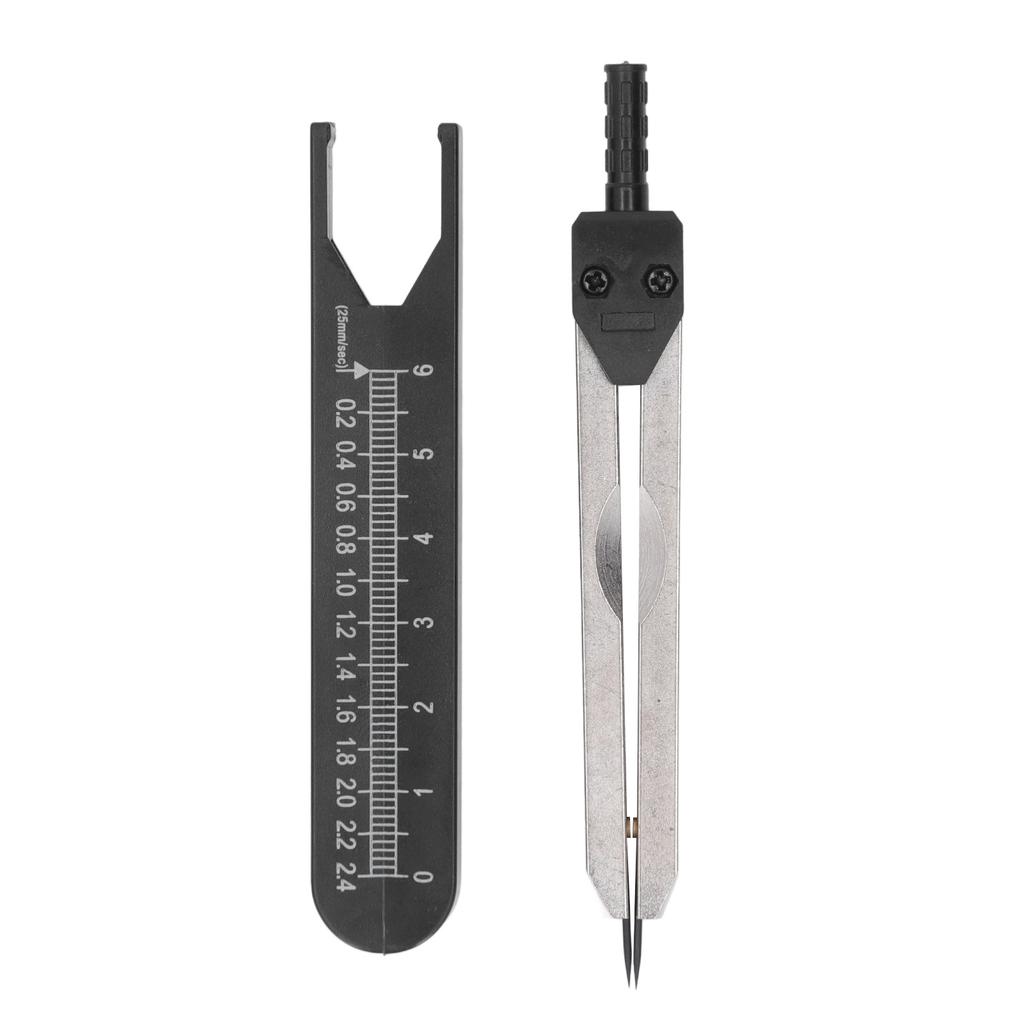 EKG Calipers Stainless Steel 0‑2.4in Ruler Drafting Divider Measuring Tool for Nursing