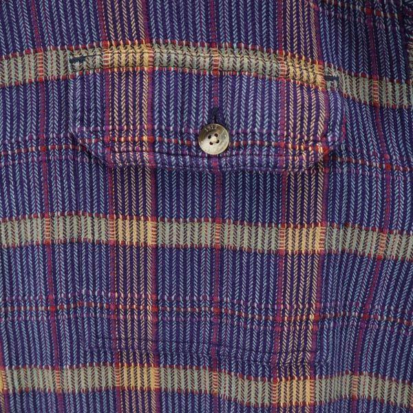 L.L.BEAN 80s Vintage Check Pattern Long Sleeve Check Shirt S Men's Used