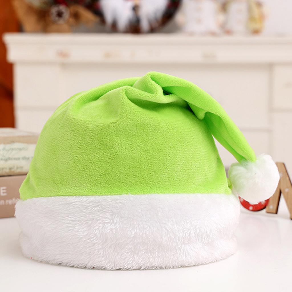 Vánoční čepice na sváteční událost Kostým Santa Clause Party klobouk pro dospělé děti Čepice s bambulí Party rekvizity Festivalové dekorace