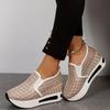 Sandali con plateau casual da donna taglie forti estate 2024 nuovi sandali estivi con fiori