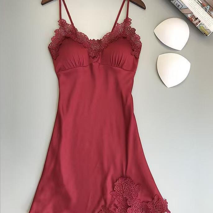 

Жіноча шовкова піжама з принтом: Великий розмір, вільний крій з нагрудником для весни та осені L