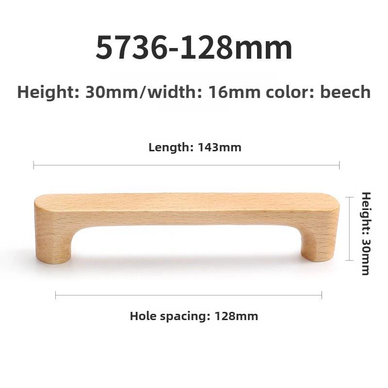 Vintage Cabinet Door Handle, Wooden Style Solid Wood Cabinet, Shoe Cabinet, Wardrobe Door Handle, Small Circular Drawer Handle