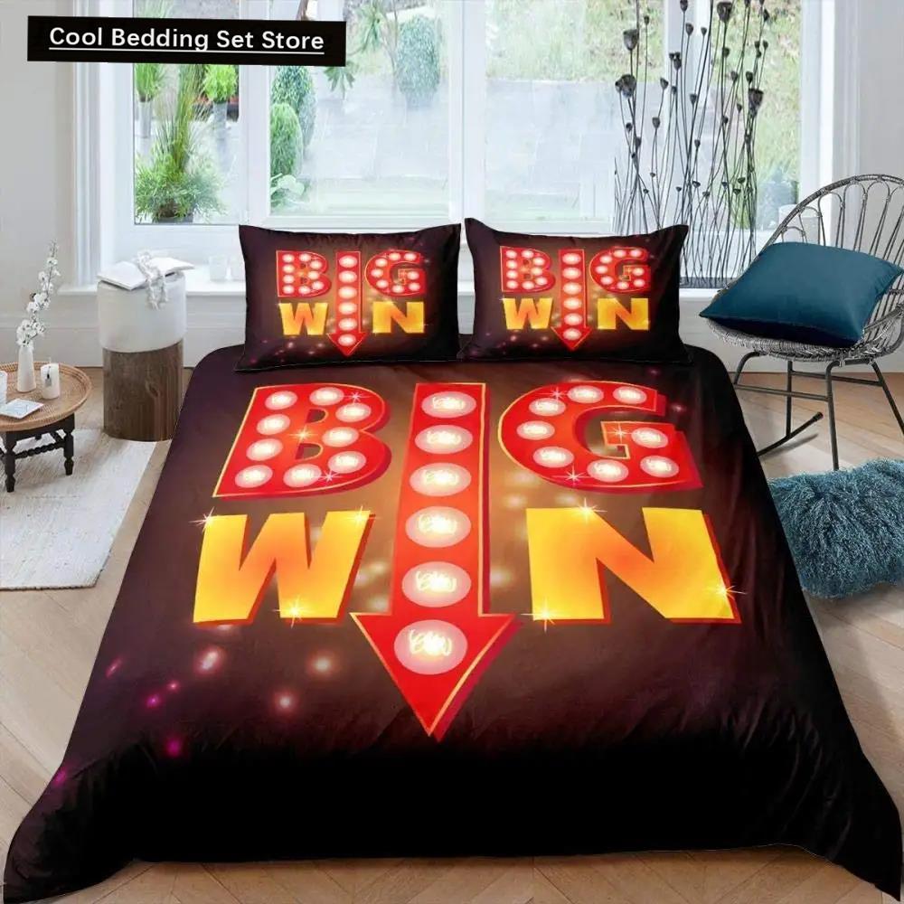 Comforter Cartoon Numbers King Queen Lovely Animals Bedding Set Kids Colorful English Alphabet 2/3Pcs Polyester