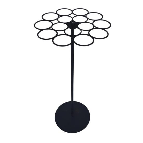 Rotating Medal Display Stand Wall Safety Medal Hanger No Drilling 360 Degrees Spin