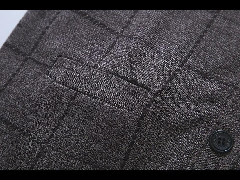 Herren Frühling und Herbst Plus Samt Strickjacke für Mittelalte und Ältere