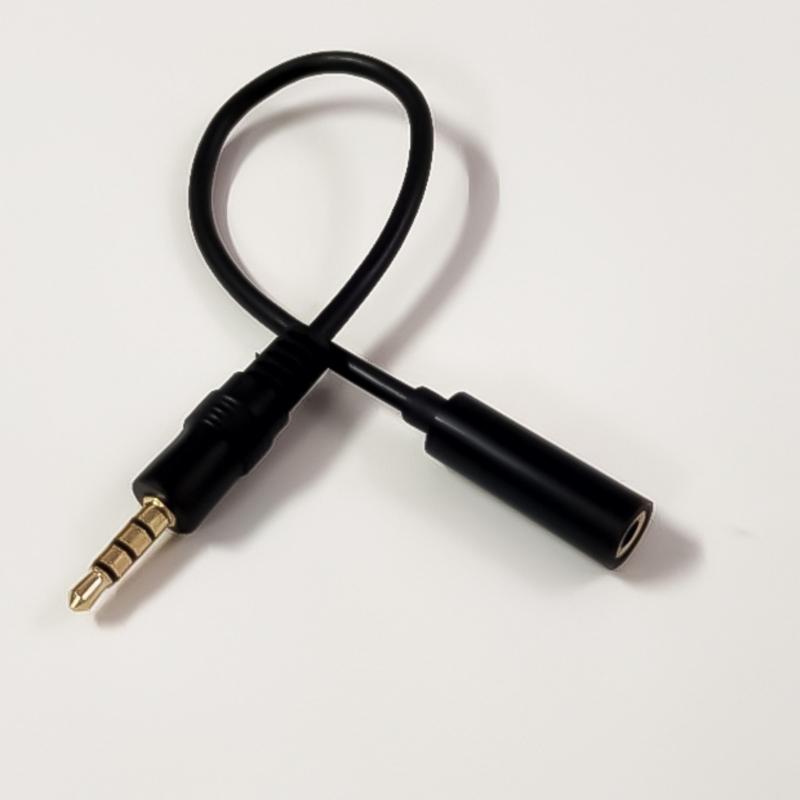 3.5mm Male To 3.5mm Female Sound Extender Cable 4 Poles Gold Plated Connector Extension Cable for Headphones Accessories