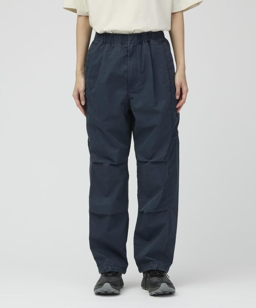 Snow Peak Pigment Washed Pants Washed Size L (Pigment Dyed, Finish) - Men's & Women's - Navy