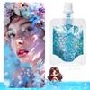 1 Bag Mermaid Gel Body Glitters Set Vibrant Sequin Mermaid Makeup Eye Shadow Ideal for Beach Party Looks Beach Make Up Wholesale
