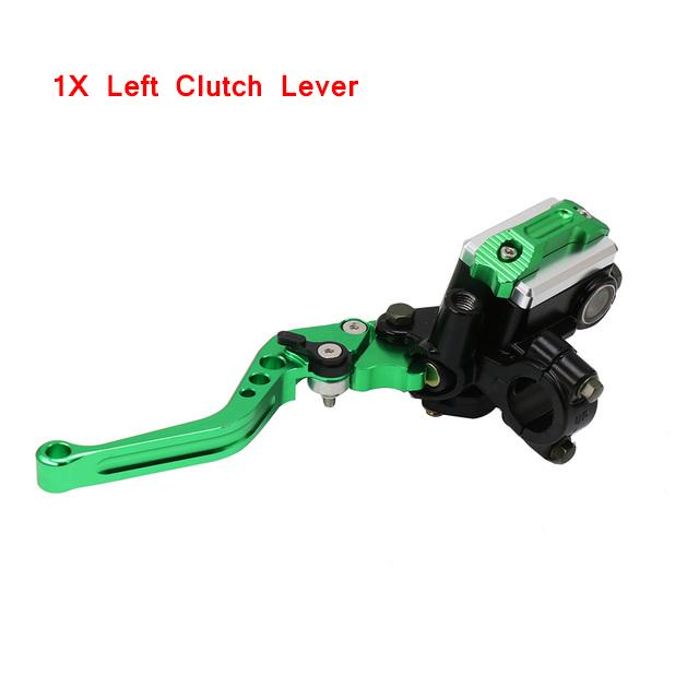 ZSDTRP 1Pair 22mm Motorcycle Roller Adjustment Brake Clutch Levers Universal CNC Motorcycle Handlebar Hydraulic Brake Pump
