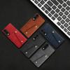 Leather Cover For Samsung Galaxy S25 Edge S24 A05 A05S A06 A15 A16 A25 A26 A33 A34 A35 A36 A53 A54 A55 A56 Card Slots Phone Case