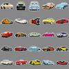 112 Waterproof Cartoon Car Stickers for Tablets, Scooters, Motorcycles, and Suitcases