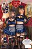 Clearstone SugarWhip Cosplay Halloween Bat Maid Dark Blue for Women