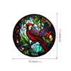 JD100-157 Anti-Collision Hummingbird & Butterfly Window Sticker - Colored Static PVC Film