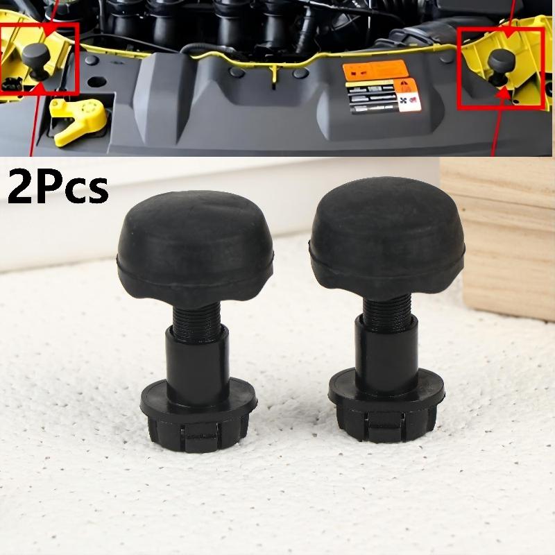 2Pcs Car Hood Stop Buffer Rubber Adjustment Bumper Stopper For Vehicle Engine Cover Shock Absorption Protection Cv6Z16758A
