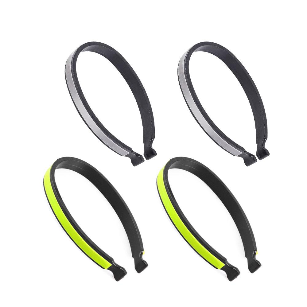 2pcs Cycling Reflective Trousers Bands Clips Strap Bicycle Ankle Leg Bind Bandage Trousers Pant Bands Clips Strap Windproof Clip
