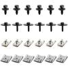 24Pcs Car Engine Undertray Fixing Clips Screws for Mercedes-Benz E-Class C-Class W203 W204 W211 Under Cover Rivet Fasteners