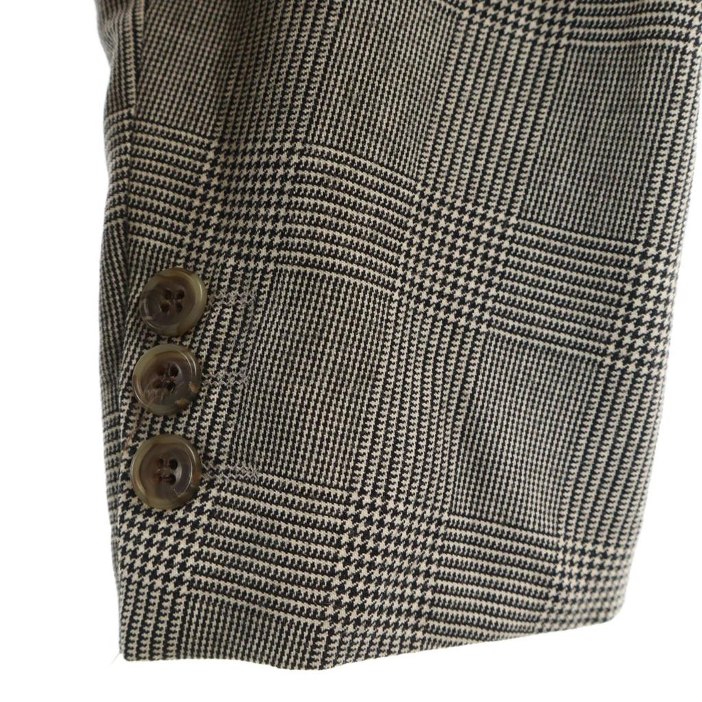 CHAPS RALPH LAUREN 80er 90er Seibu Maßanfertigung Old Glen check doppelreihige Jacke Herren Gebraucht