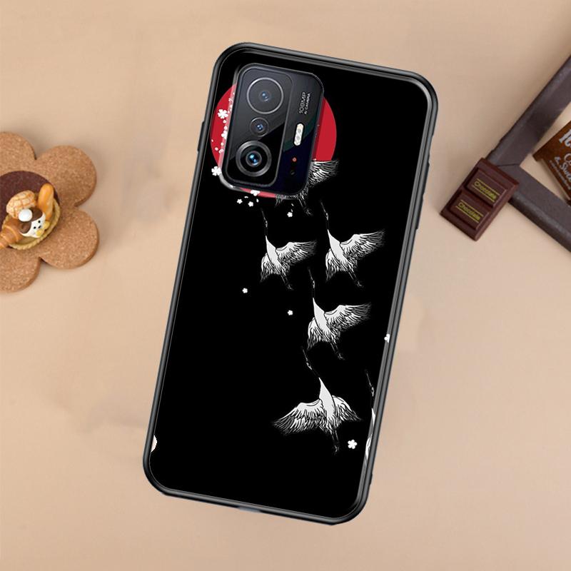 Japanese Style Art Case For Xiaomi 13 14 Ultra 11T 12T 13T 14T Pro POCO X7 Pro X3 X5 X6 F3 F5 F6 M6 Pro Cover