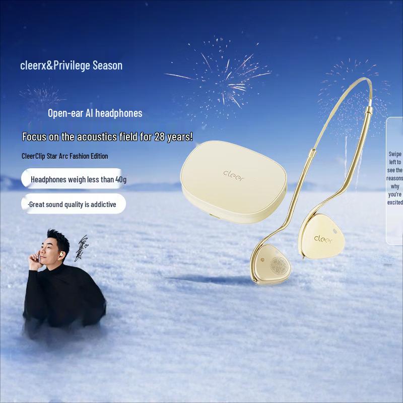 

Cleer Open-Ear AI Bluetooth Headphones