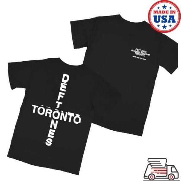 Deftones Merch Shop Toronto Exclusive Cross Shirt Size S-5XL Unisex T-Shirt XXL