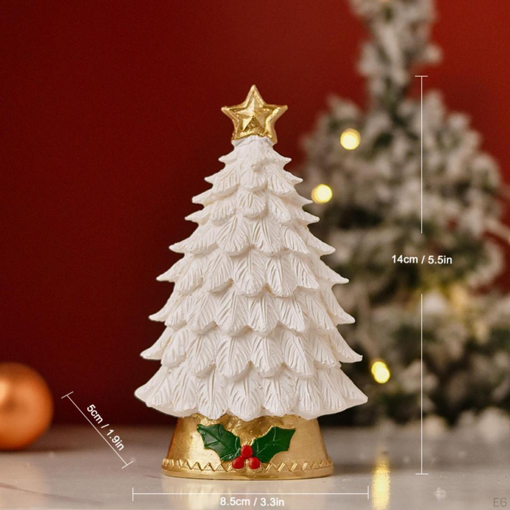 Christmas Tree Miniature Decoration Office Festival Table Centerpiece Home Decor