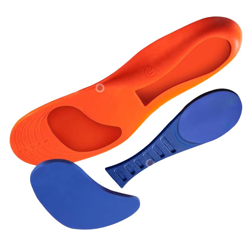 Orthopädische Sport-Elastizitätseinlegesohlen für Schuhe Sohle Unisex Technologie Stoßdämpfung Atmungsaktiv Laufsohlen