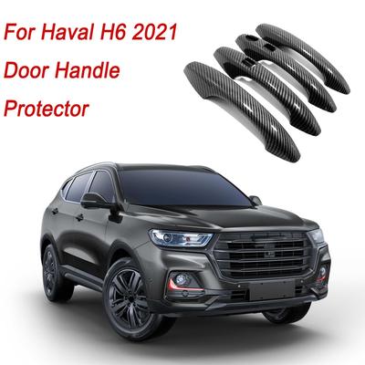 Für Carbonfaser-Styling Haval H6 Autozubehör Türgriffabdeckung Außen Dekoration Schutzabdeckung Zierleiste