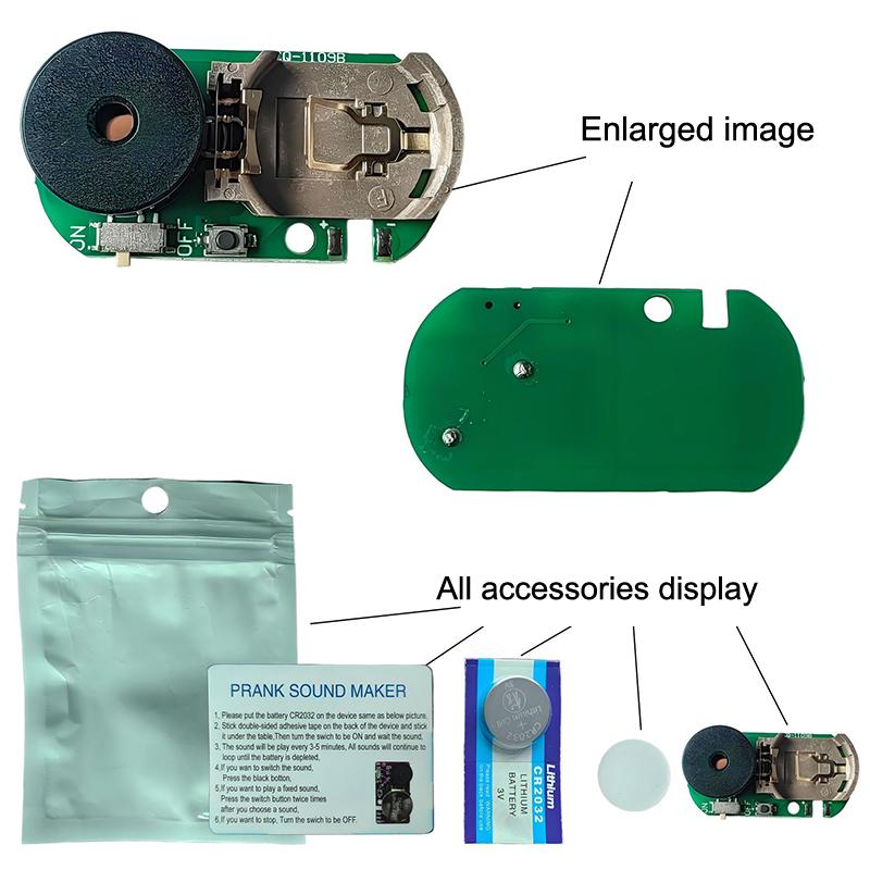 5/1Pcs Lasting Time Cricket Noise Maker Hidden Annoying Beep Office Prank Devices Buzzing Prank Toy For Parties, Offices, Homes