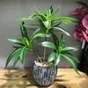 Simulation    Bamboo  Palm  Plants  Ornaments For Indoor Outdoor Wedding Landscaping Home Office Artificial Flowers Decoration