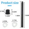 Pulley taller for Harmonic Balancer Puller Compatible Without Thrust Bearing